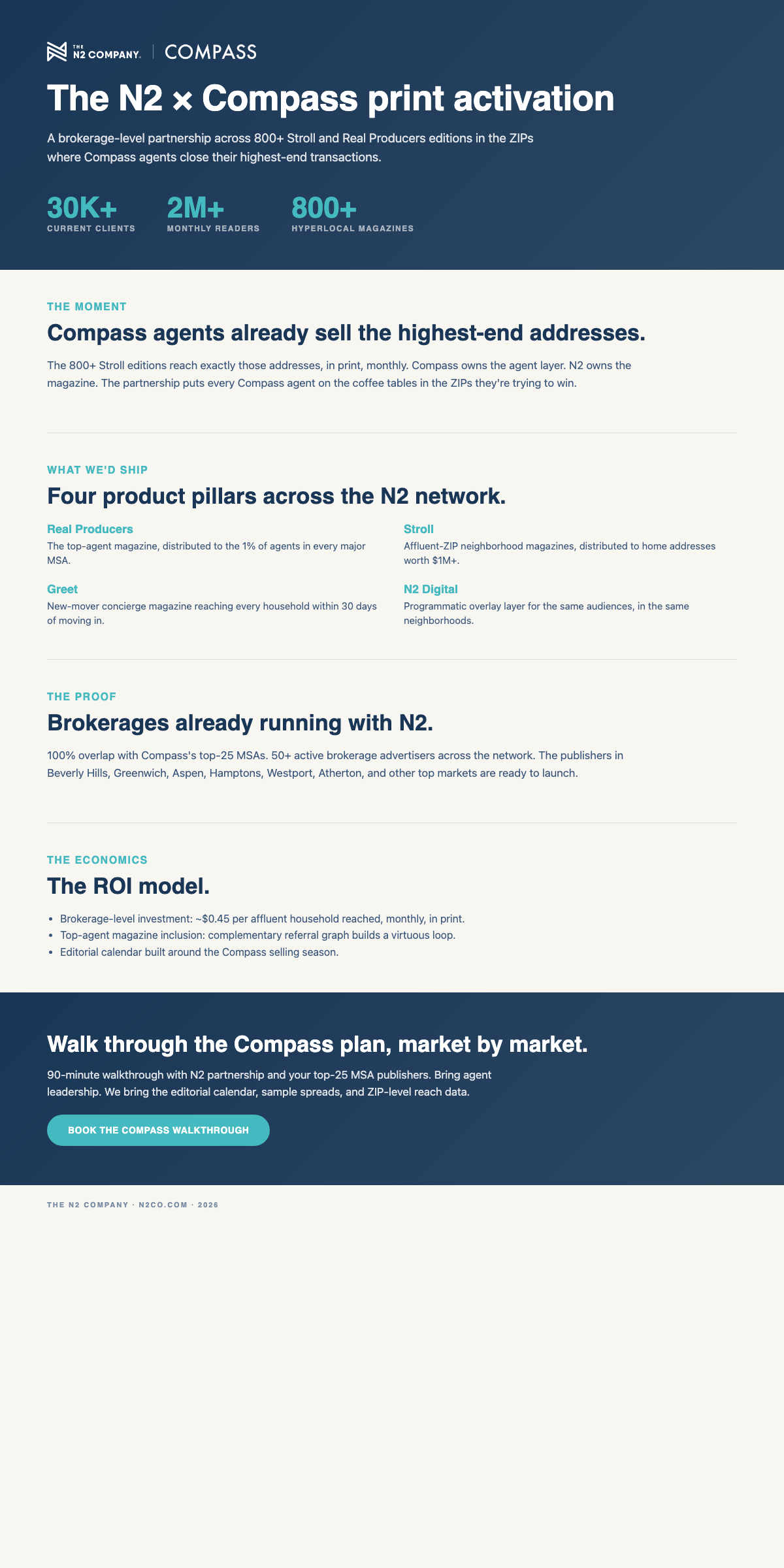 Compass one-pager